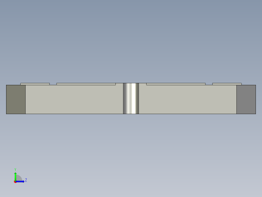 泵体镗孔夹具左视缩略图