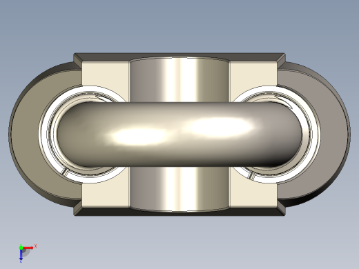 钢丝绳夹子三维模型俯视缩略图