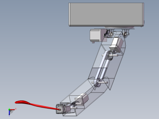 六轴喂饭机械臂设计（含三维仿真）1033289==150俯视缩略图