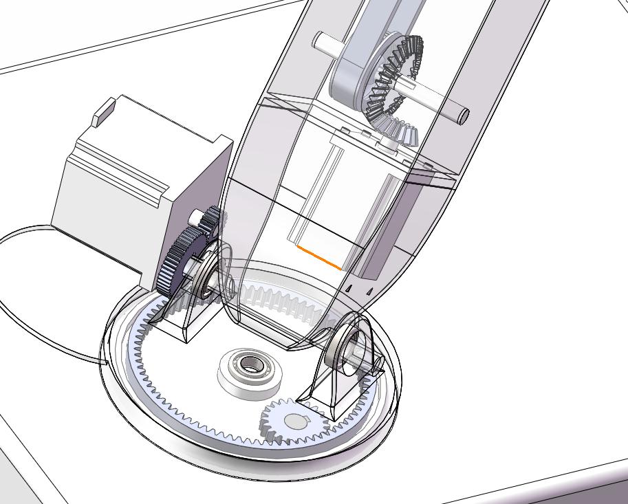 六轴喂饭机械臂设计（含三维仿真）1033289==150