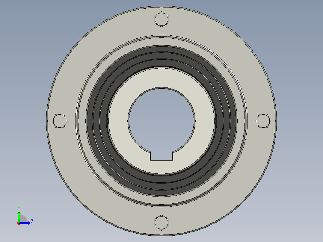 齿轮联轴器左视图
