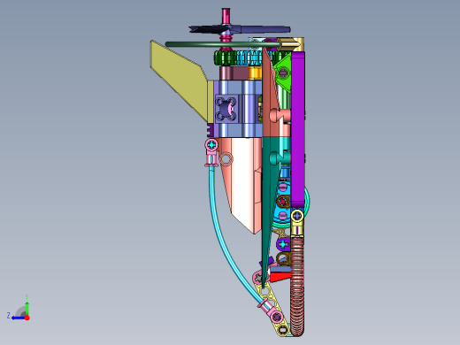 警察橡皮艇快艇拼装玩具右视缩略图