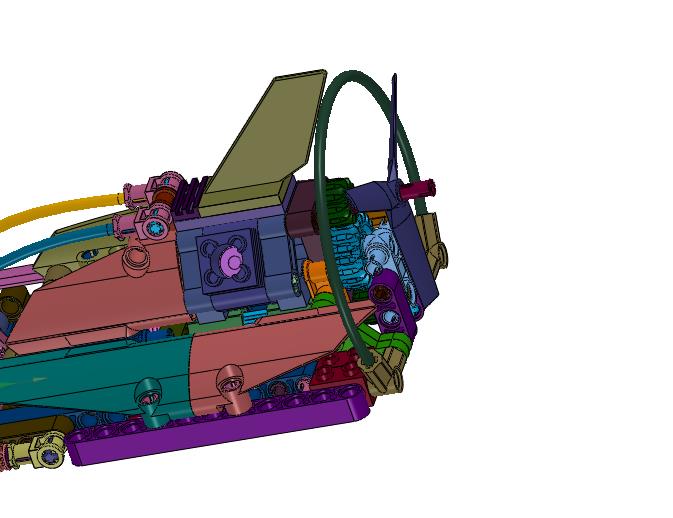 警察橡皮艇快艇拼装玩具