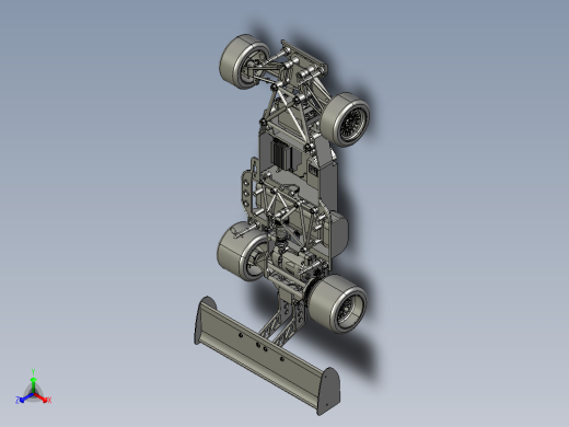23号图--TAMYIA787B赛车底盘模型 STP.zip正等轴测缩略图
