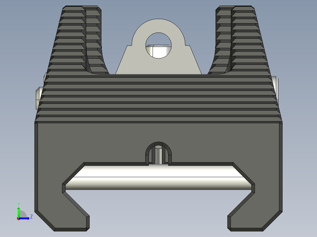 可调整的景观为皮卡廷装备左视图