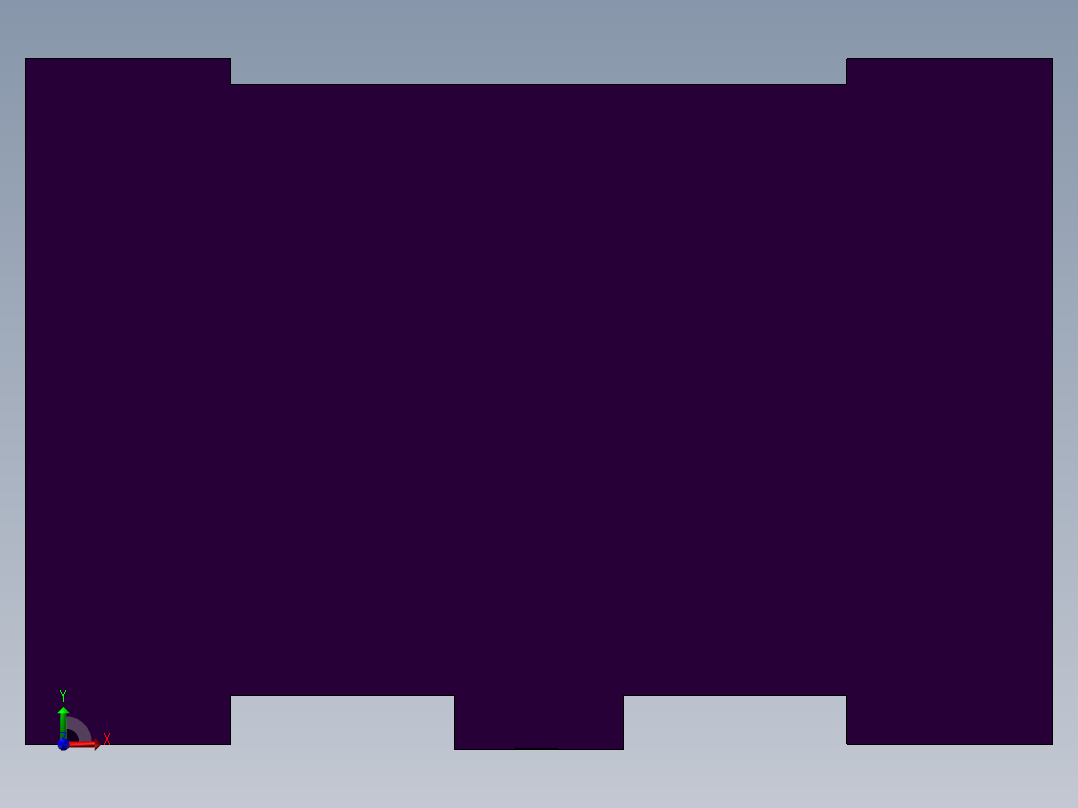 厂房太阳能供电供热方案前视图