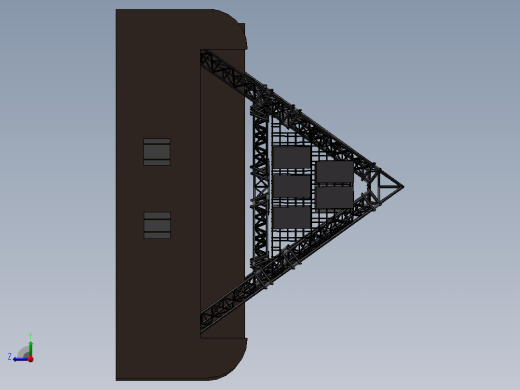 厂房太阳能供电供热方案右视缩略图