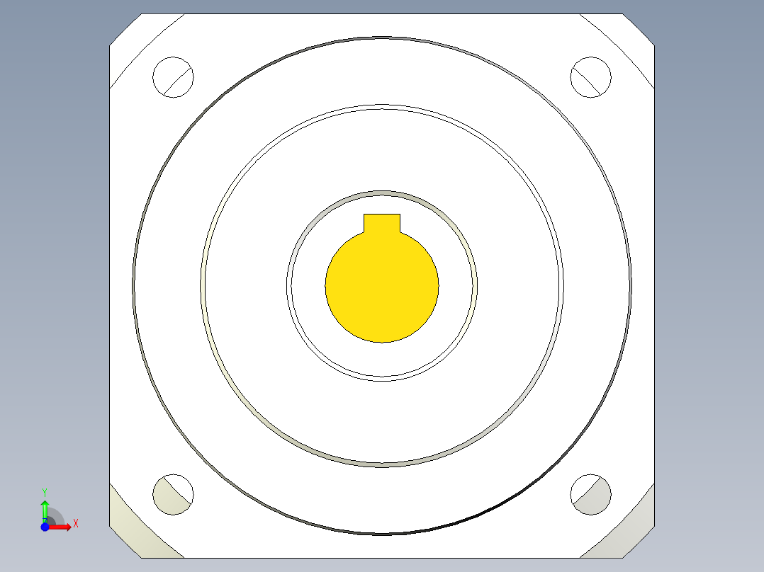 直齿孔PLX120-L1 22-110-145-M8.stp前视图