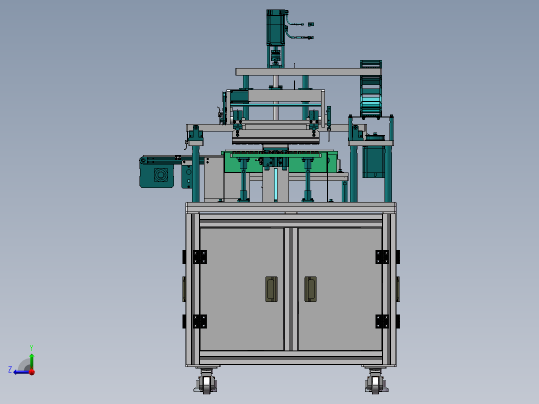 印刷设备sw20右视图