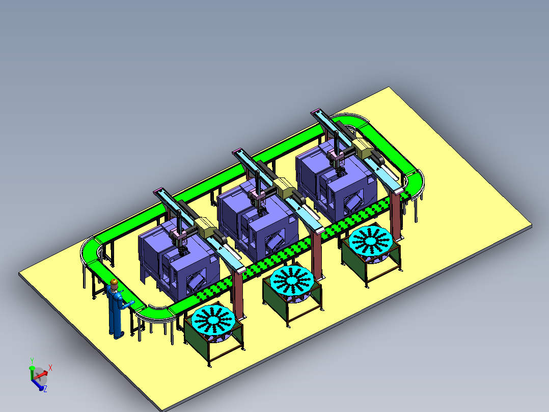 数控车循环上下料sw18可编辑