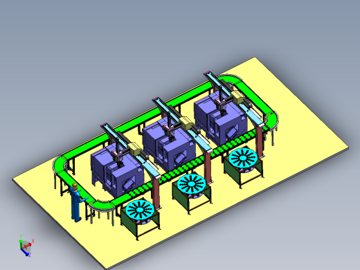 数控车循环上下料sw18可编辑