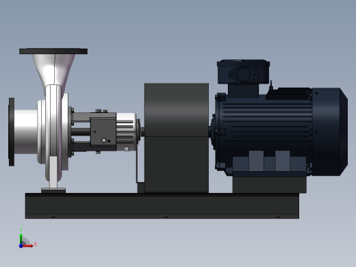 铝锭清洗系统泵组前视缩略图