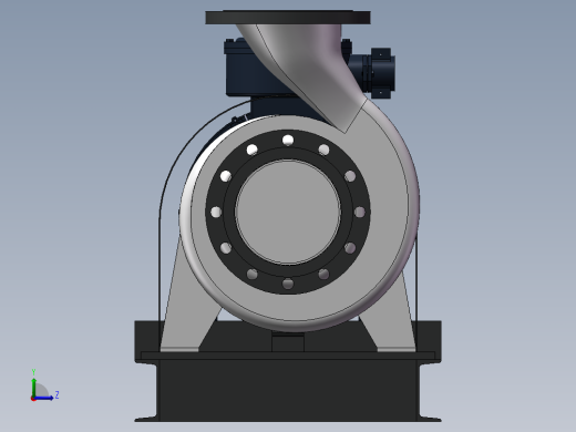 铝锭清洗系统泵组左视缩略图