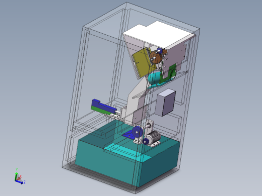 饮料瓶回收机全部图纸