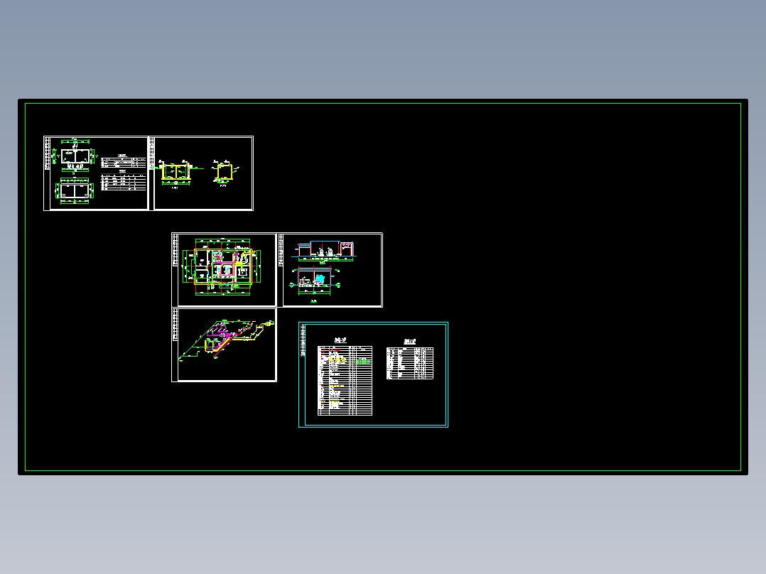 污泥脱水间叠螺式脱水机及贮泥池797074