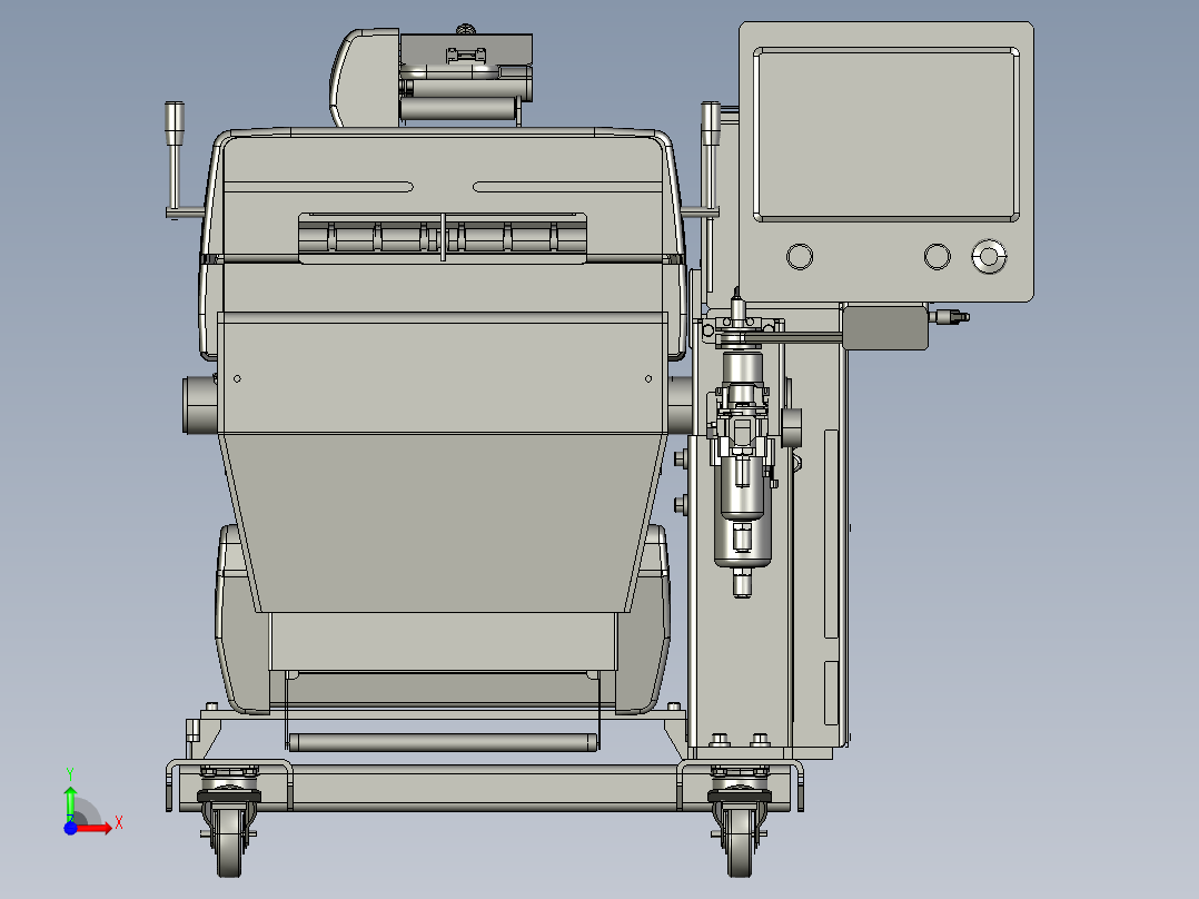 550 装袋机 自动灌装 封口机 808111前视图