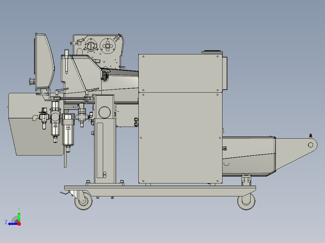 550 装袋机 自动灌装 封口机 808111右视图