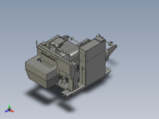 550 装袋机 自动灌装 封口机 808111正等轴测缩略图