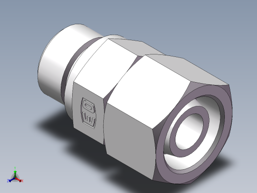 直通公制螺纹组合接头、2MD-22-24WD