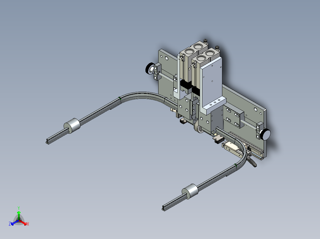 微电机转子卡簧工装