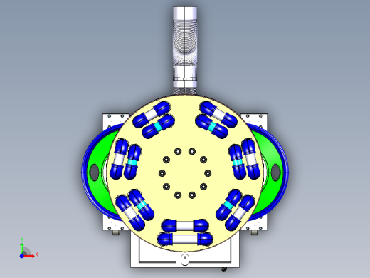 半卡车轮木柴炉热交换器锅炉前视缩略图