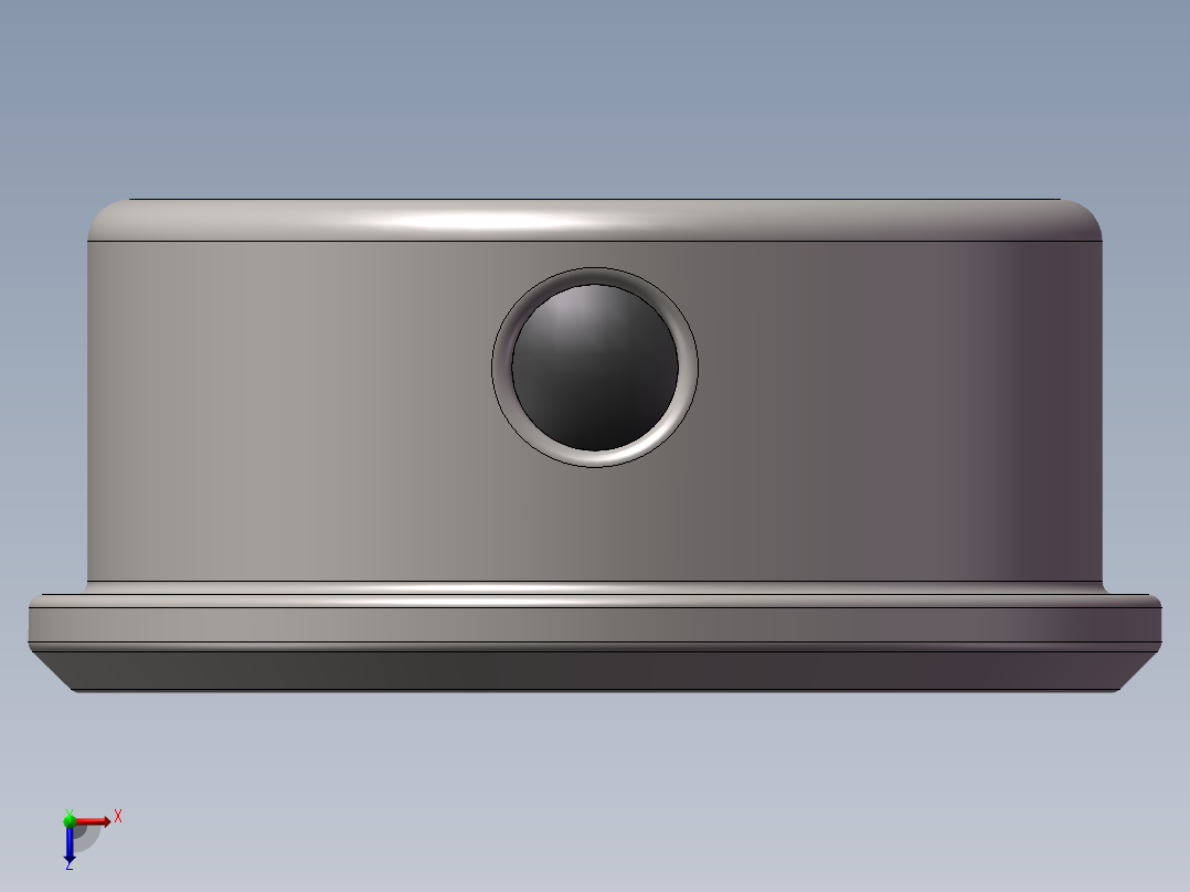 耐震压力表俯视图