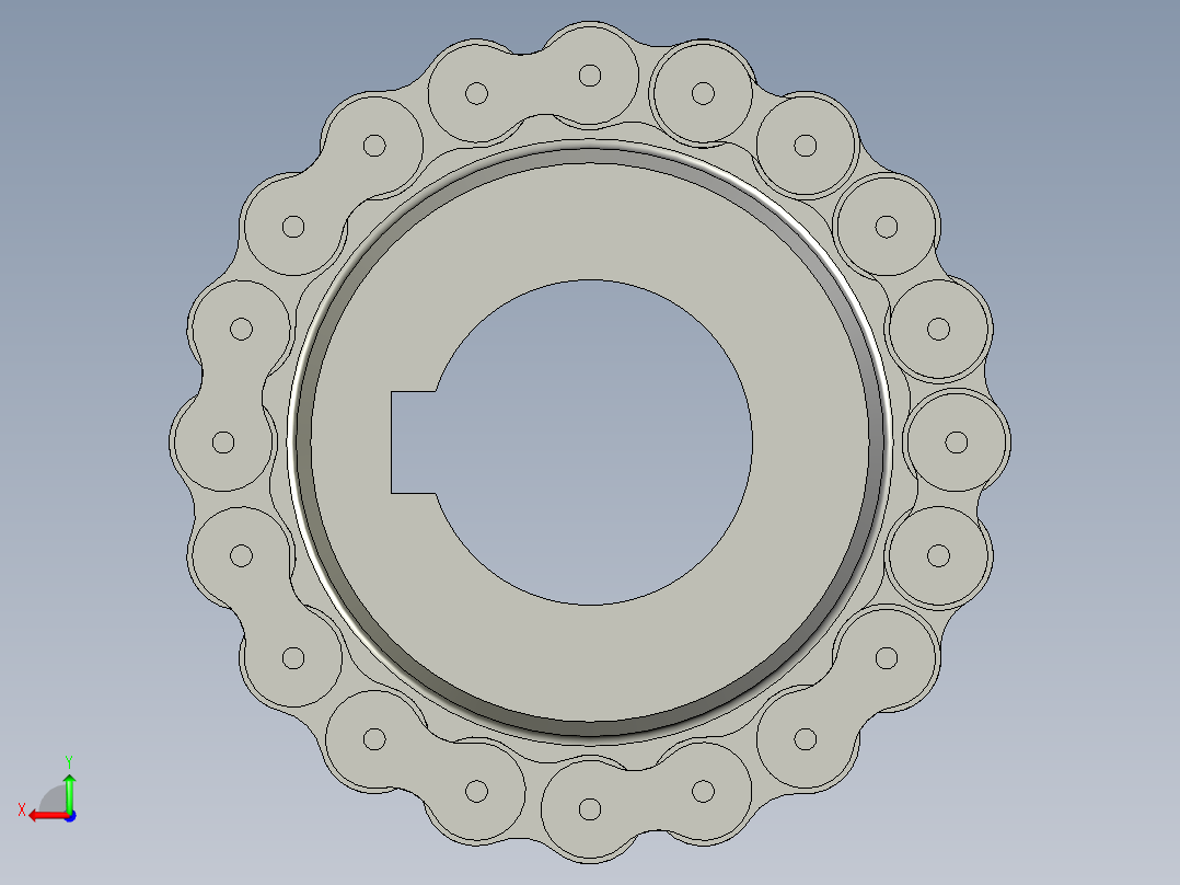 20Z12A链轮-12打包61372391011后视图