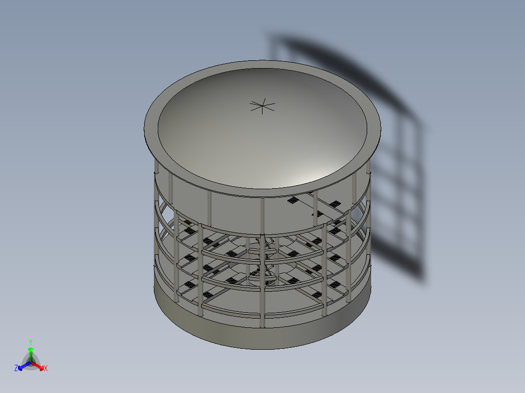 井筒式地下立体车库