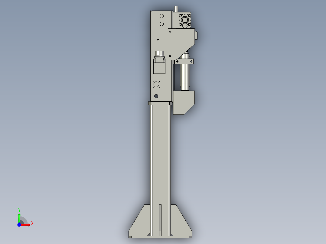 清枪剪丝机前视图
