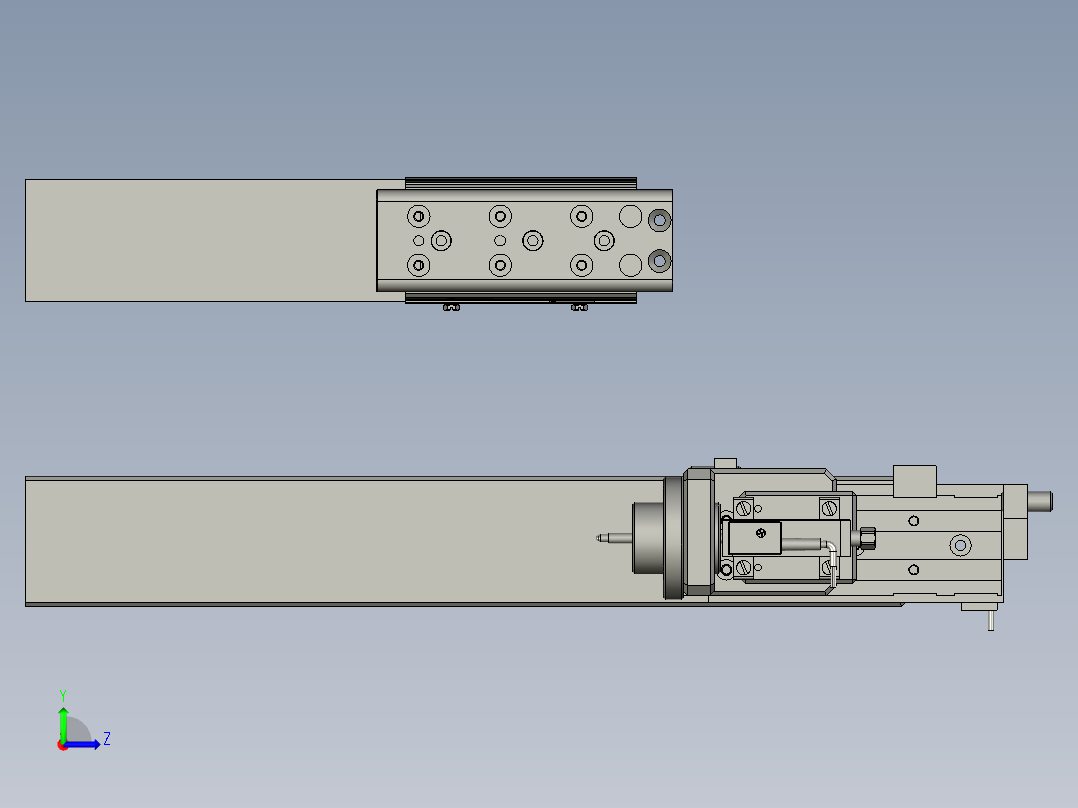 ZK03006测弹簧组件左视图