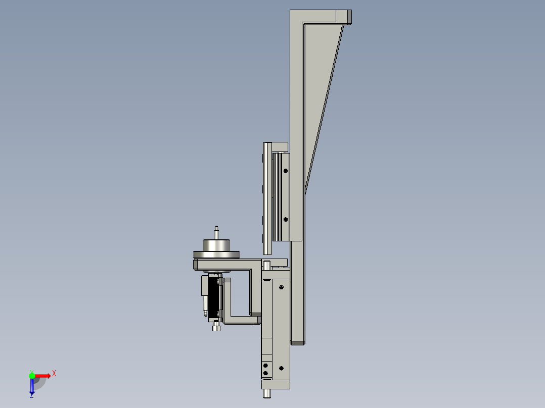 ZK03006测弹簧组件俯视图