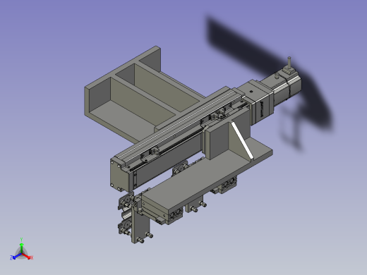 2铝巴中转取放料模组