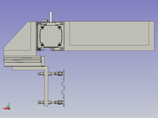 2铝巴中转取放料模组后视缩略图