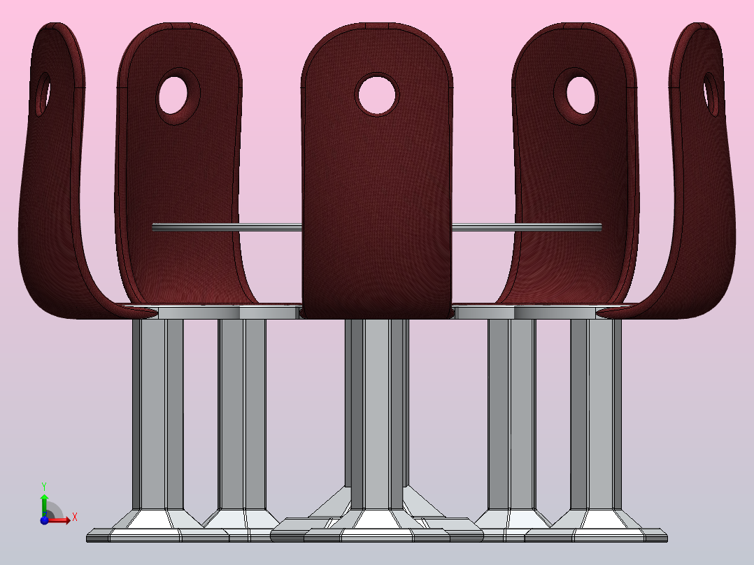 19号餐具前视图