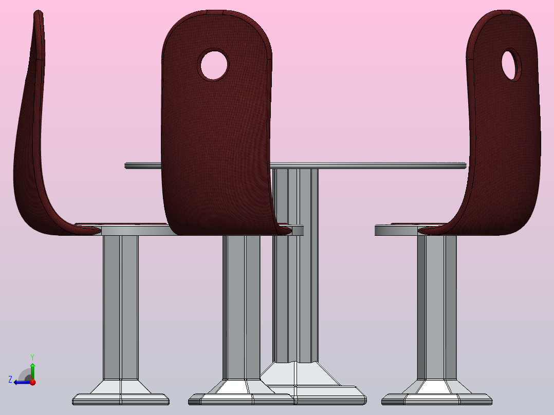 19号餐具右视图