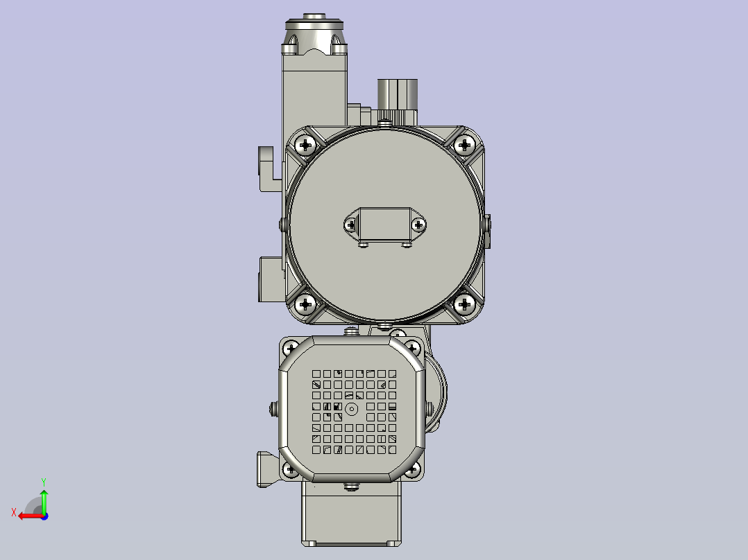 DBS-J2008DK脂润滑泵后视图
