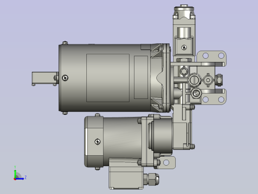 DBS-J2008DK脂润滑泵左视缩略图