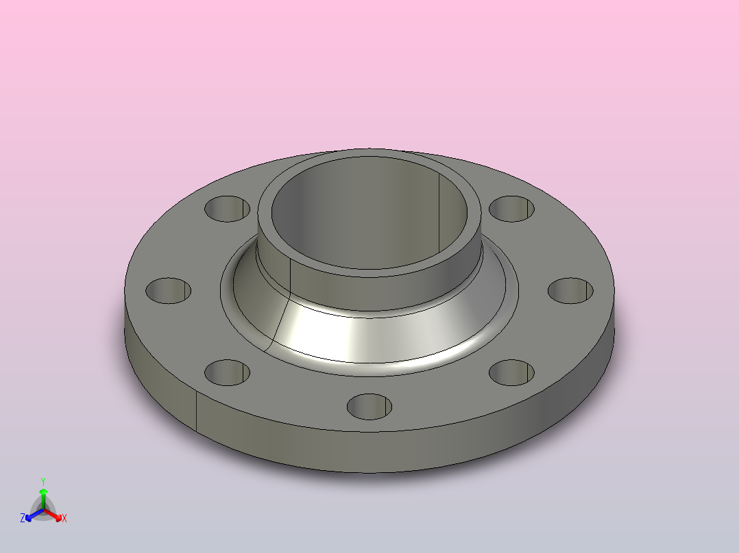 JB_T82.2-1994凹凸面对焊钢制管法兰80-40A-2主视图