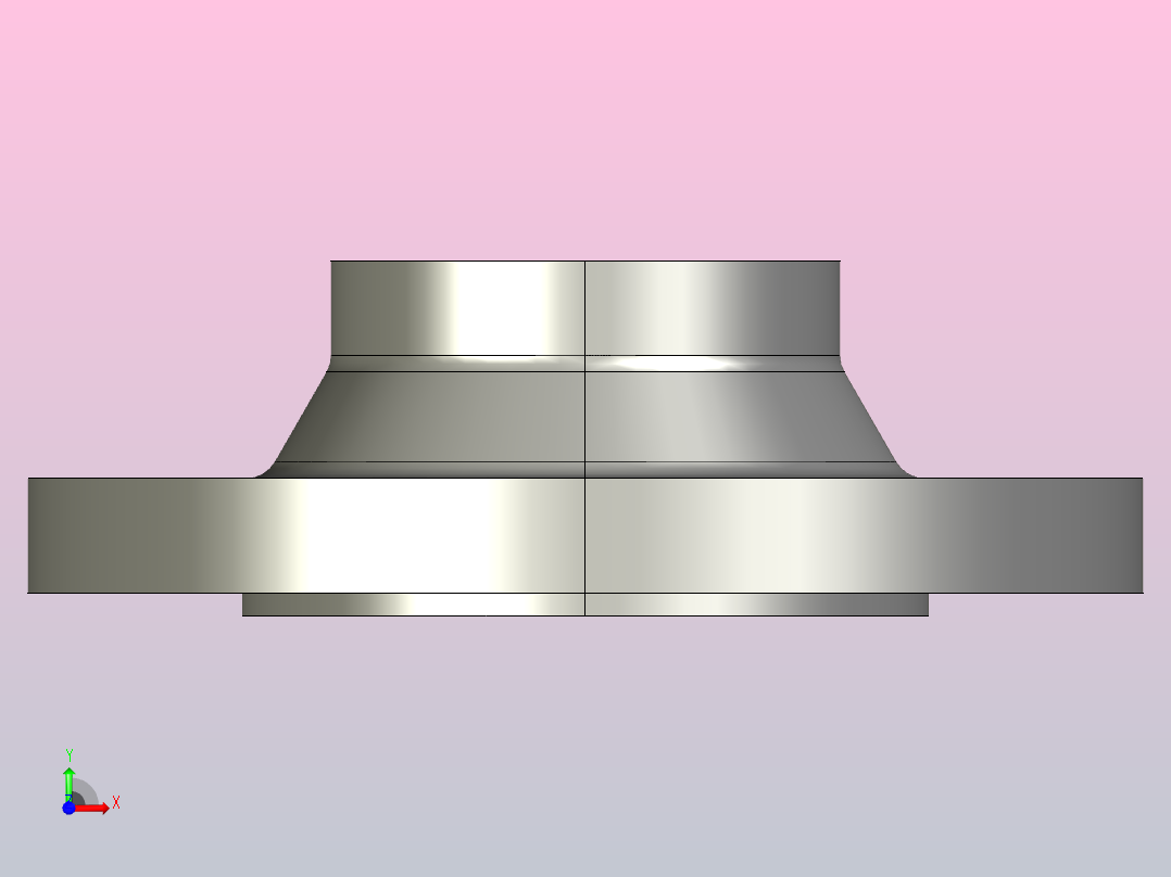 JB_T82.2-1994凹凸面对焊钢制管法兰80-40A-2前视图