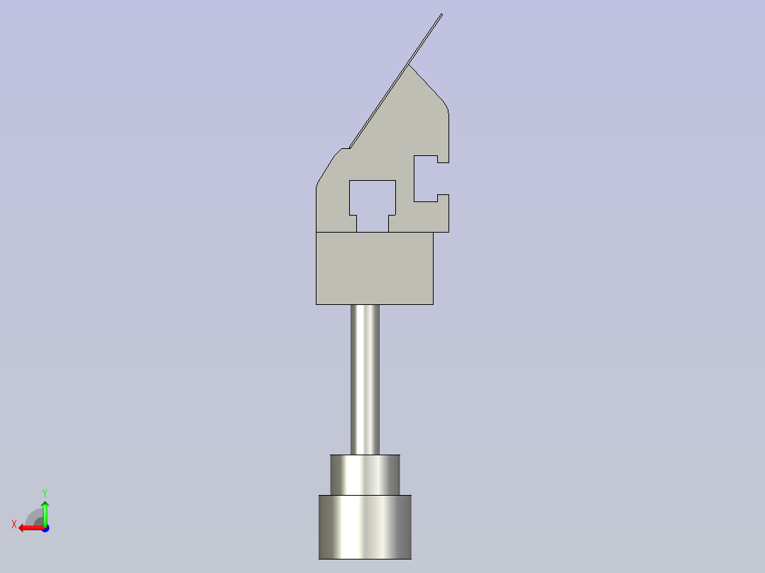 DEK机型刮刀长220MM(最短尺寸后视图