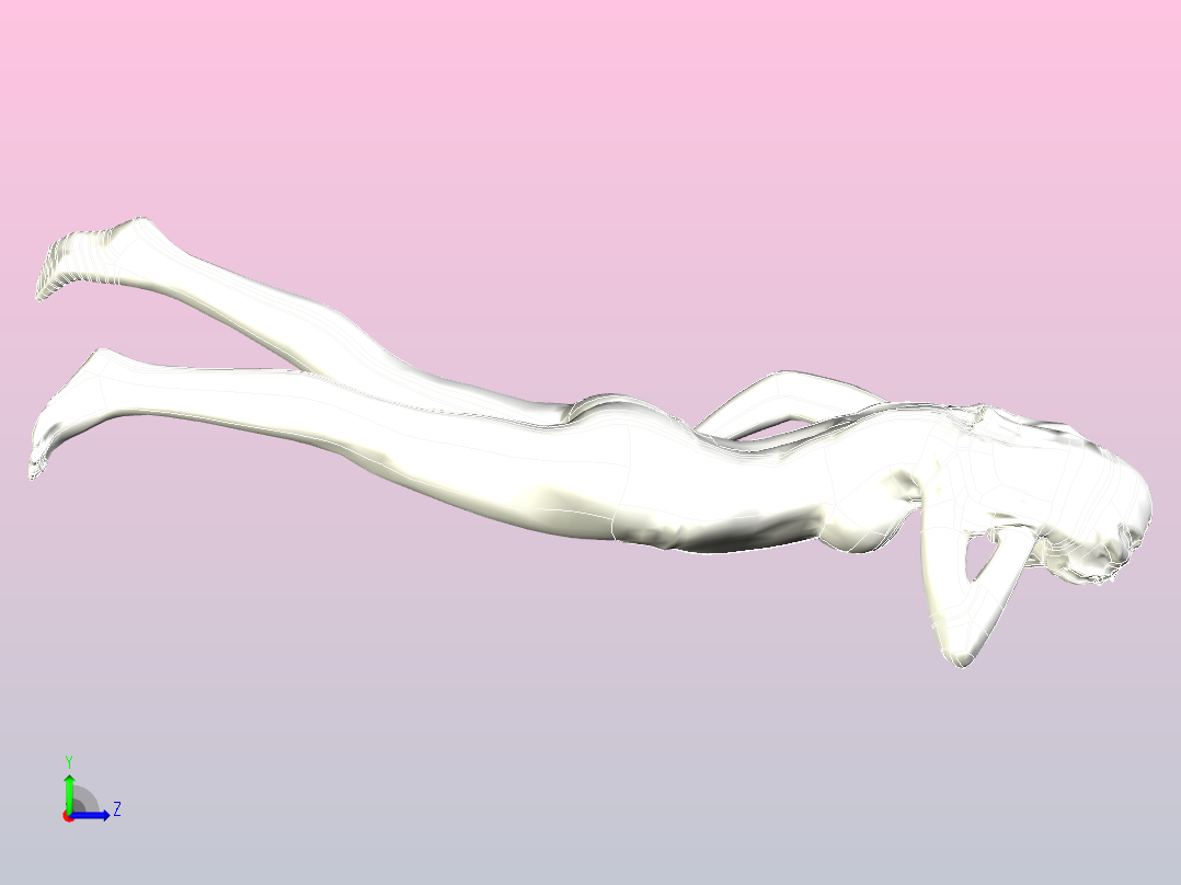 美女Autumn Pose 2 HiRes.x_t左视图