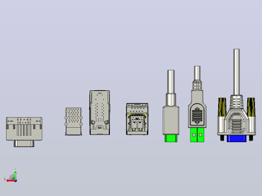 RJ232USB3.0VGARJ45接口后视缩略图
