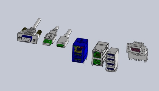 RJ232USB3.0VGARJ45接口缩略图