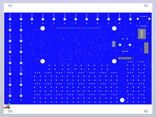 从KiCAD到Autodesk EAGLE的设计转移和PCB的新布线 可变风格的黑色和银色前面板后视缩略图