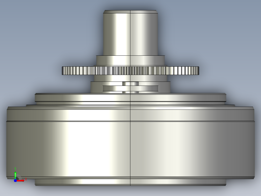 RV减速器常规产品外形图ZD-27CBX-   -RVC-Z-S-3001前视缩略图