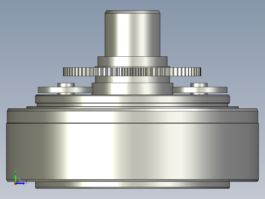 RV减速器常规产品外形图ZD-27CBX-   -RVC-Z-S-3001左视图