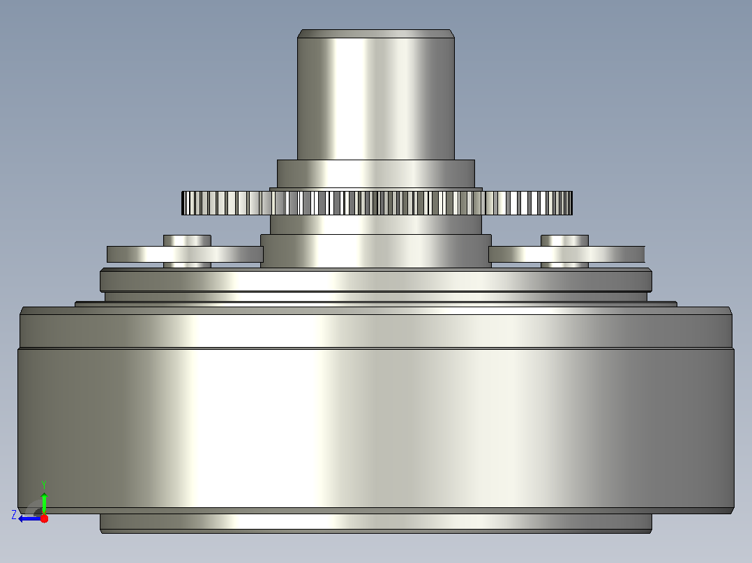 RV减速器常规产品外形图ZD-27CBX-   -RVC-Z-S-3001右视图