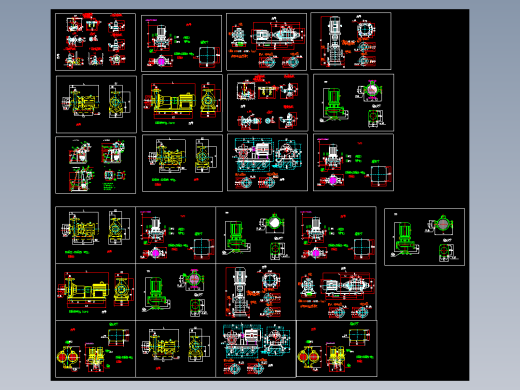 水泵各种型号详图