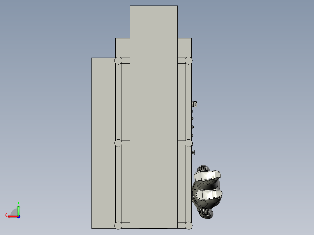 创源总装配后视图