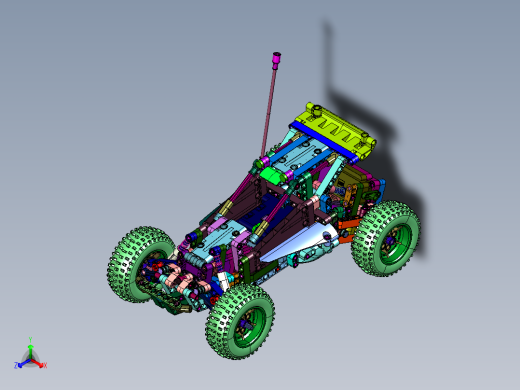 遥控攀爬耐摔越野汽车玩具